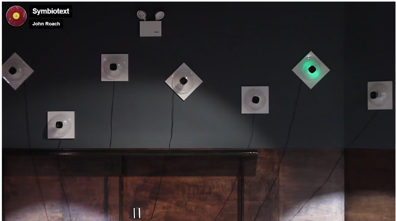 The Symbiotext installation